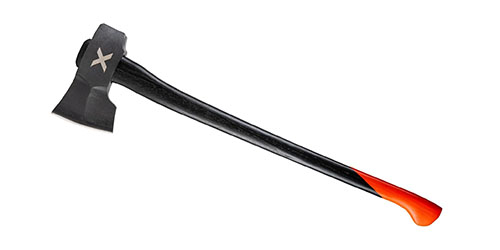 Die WOOX Forte Axt kombiniert italienische Handwerkskunst mit amerikanischer Robustheit, bietet eine langlebige Klinge aus High-Carbon-Stahl und einen griffigen Hickory-Griff.